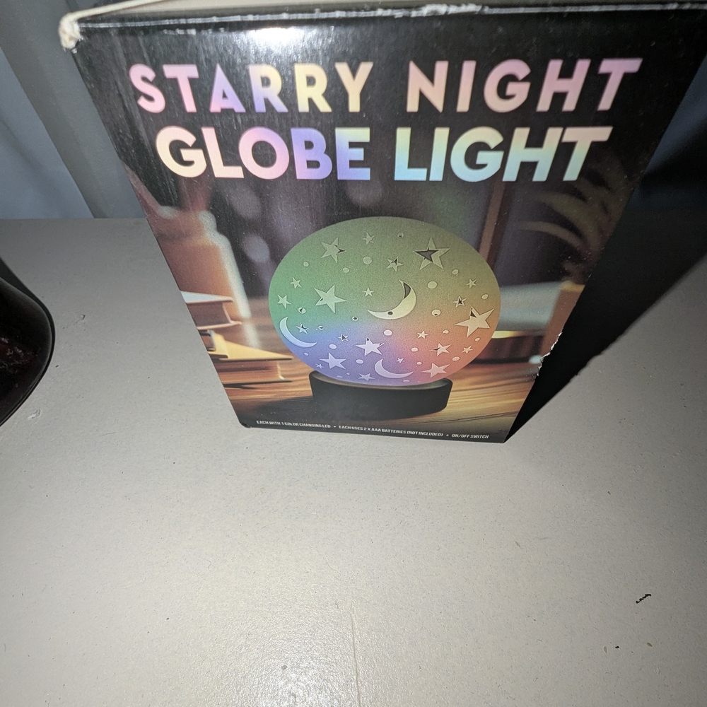 Mine Starry Night Globe Light - Multicolor